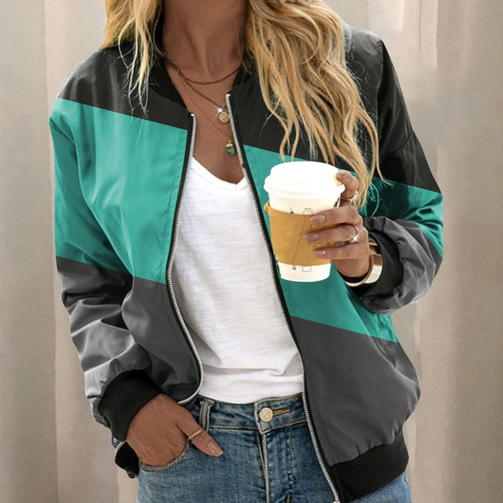 Куртка-бомбер Жіноча, фото №3 Куртка-бомбер Жіноча, фото №3