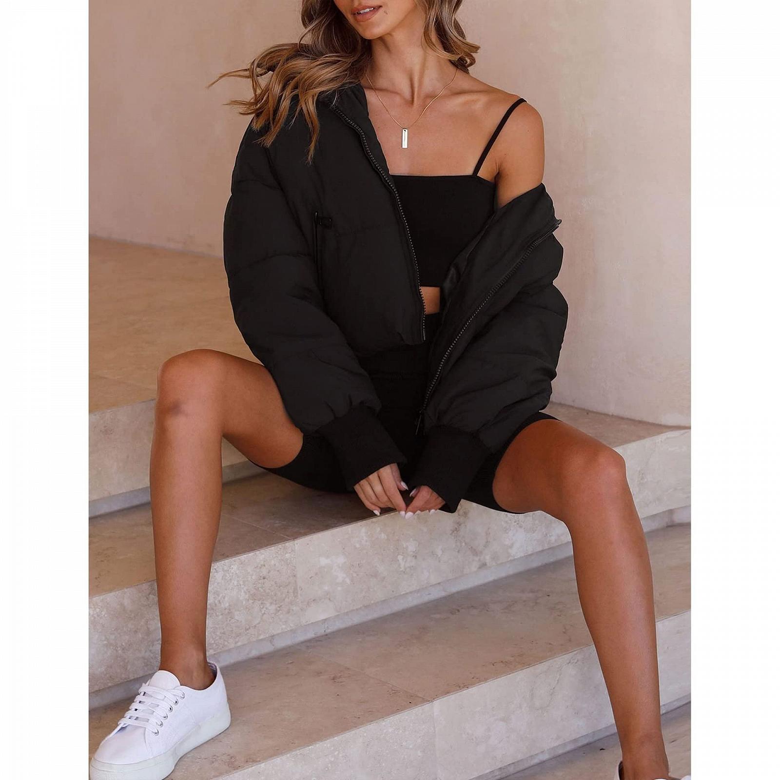 Пуховик Sawmew Жіночий Зимовий Довгий Рукав, фото №6