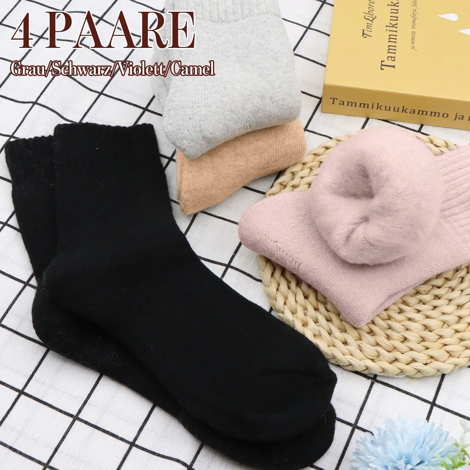 Термошкарпетки Жіночі (4 пари) 35-39, фото №7 Термошкарпетки Жіночі (4 пари) 35-39, фото №7