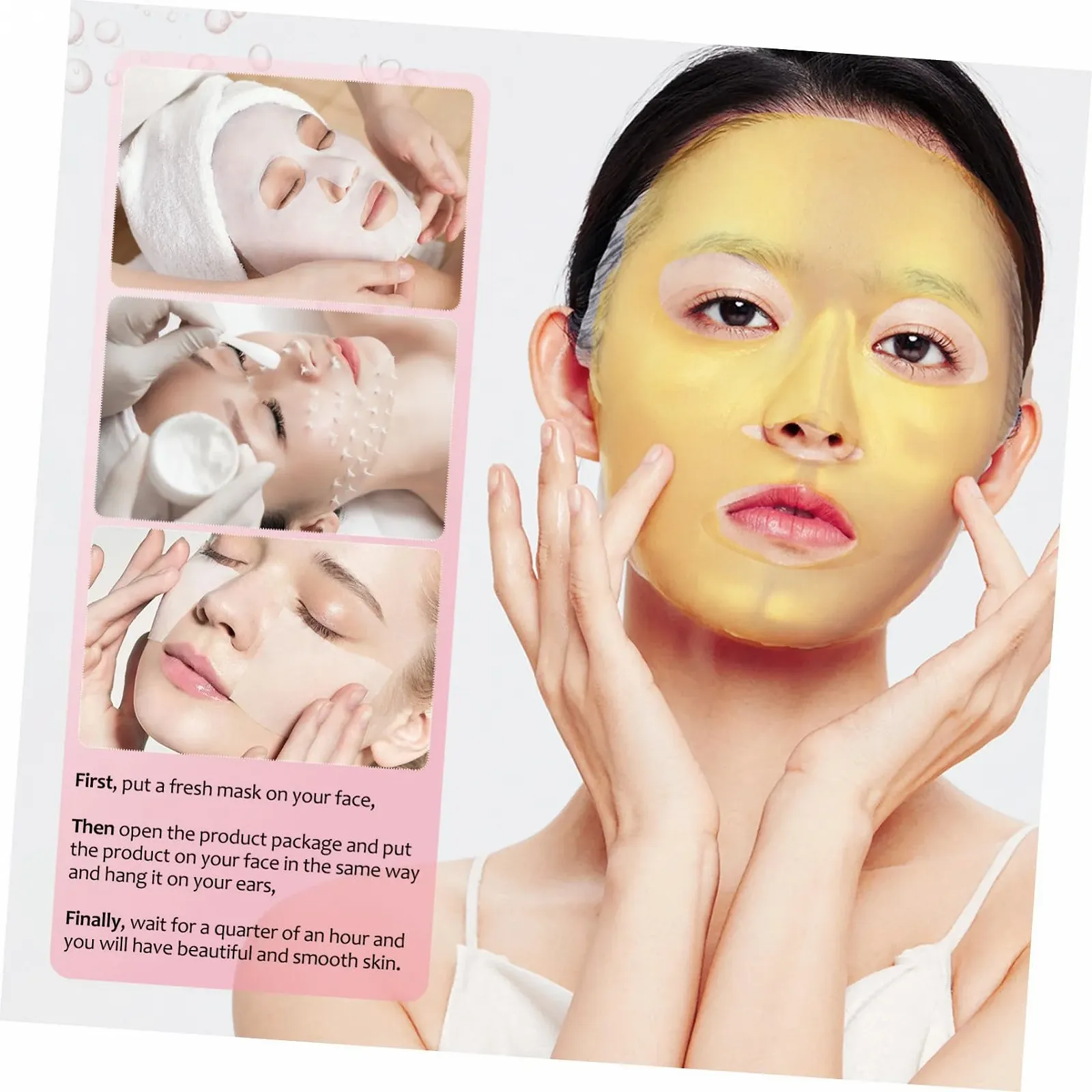 Маска Силіконова VICASKY 3 шт. Багаторазова з вушними гачками для фіксації, фото №3