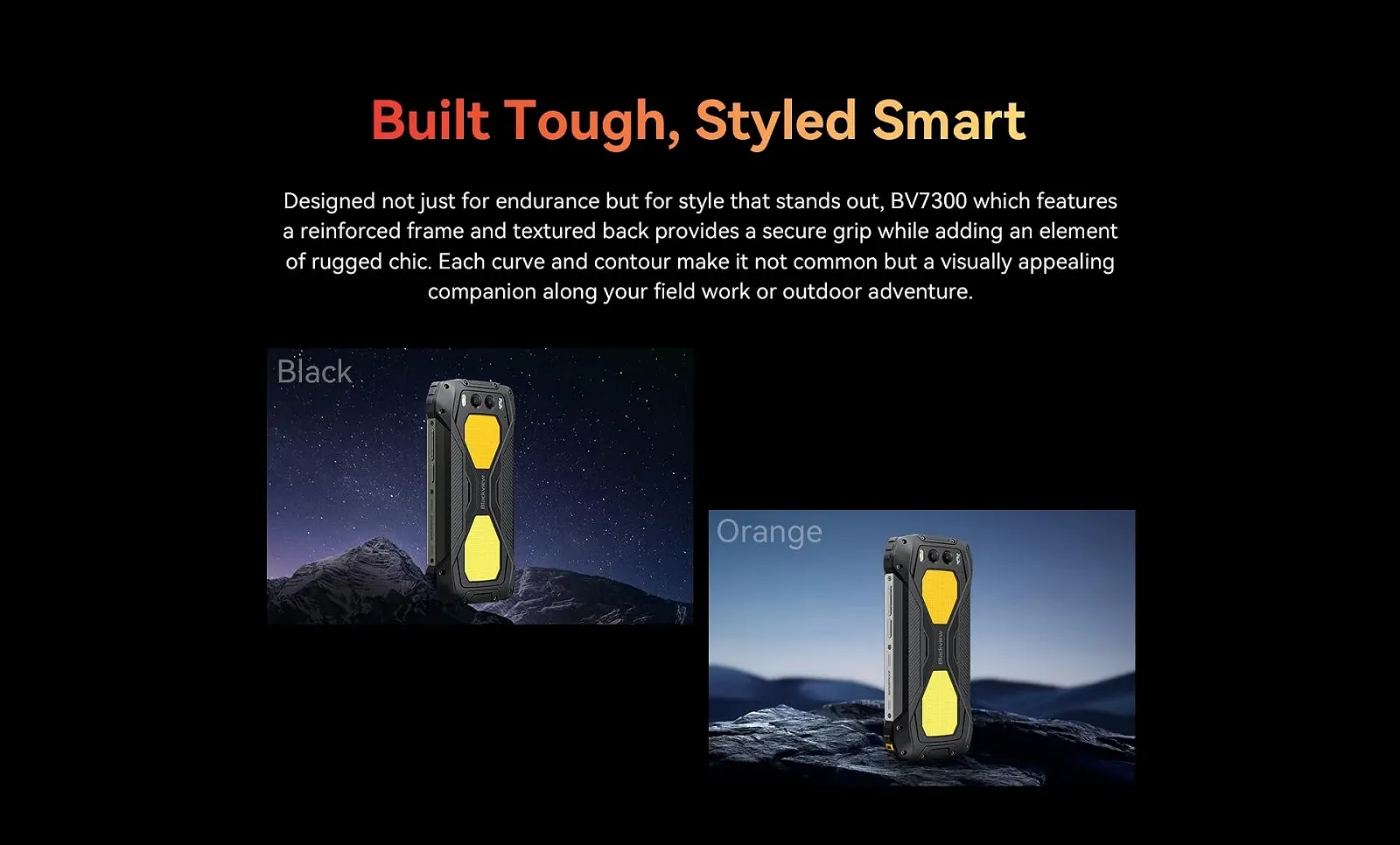 Защищенный смартфон Blackview BV7300 18GB 256GB 15000 мАч Yellow, фото №5