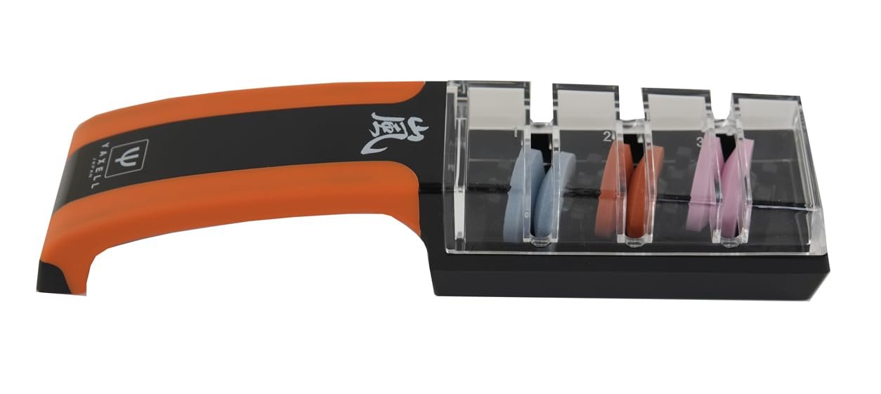 Точилка для ножів Yaxell з 3 шліфувальними роликами Coarse/Medium/Fine, фото №3 Точилка для ножів Yaxell з 3 шліфувальними роликами Coarse/Medium/Fine, фото №3