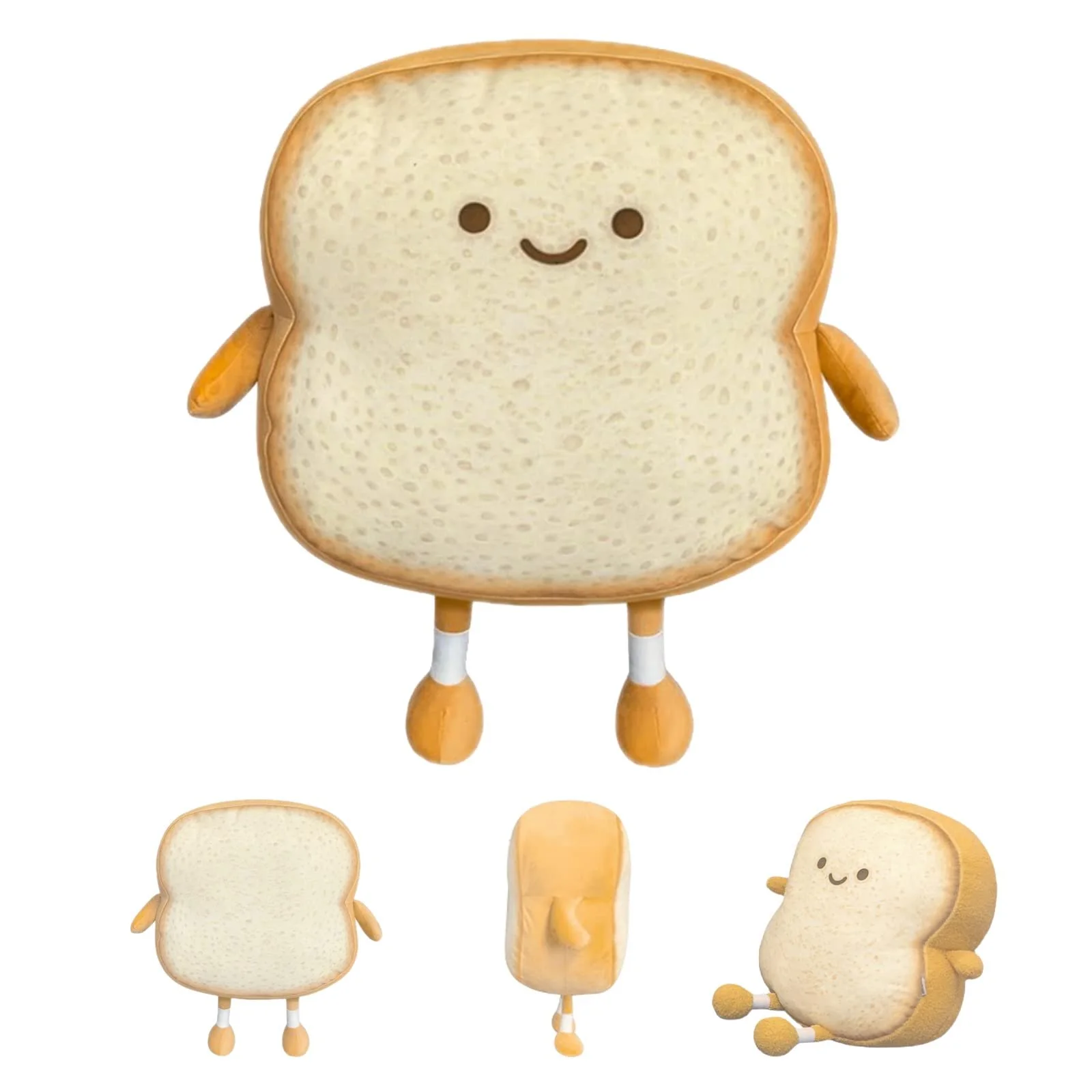Мягкая игрушка-подушка Toast Bread Cushion 19 x 18 x 3 см, фото №1