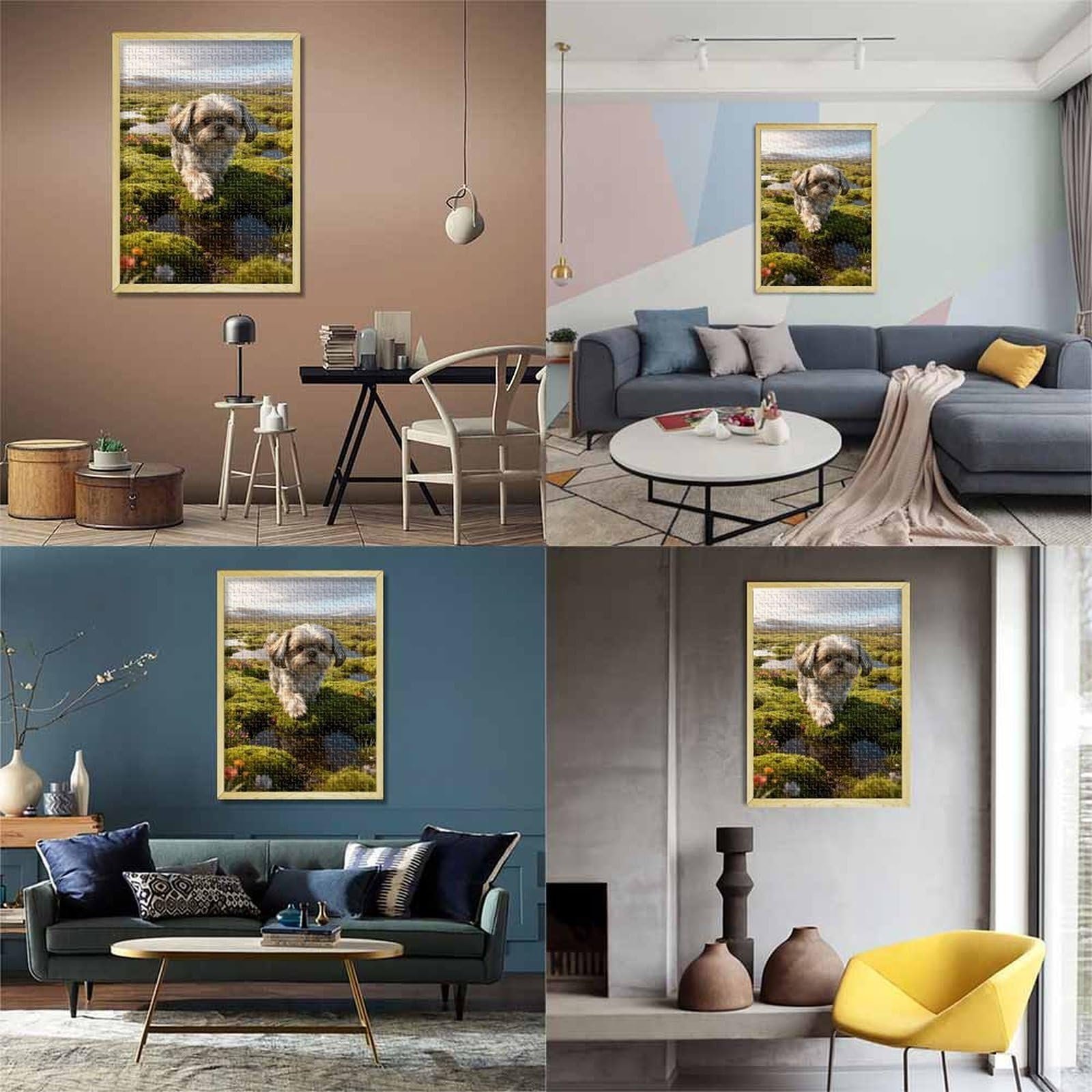 Пазл Shih Tzu Wetland Tundra 1000 деталей 38 x 26 см, фото №3