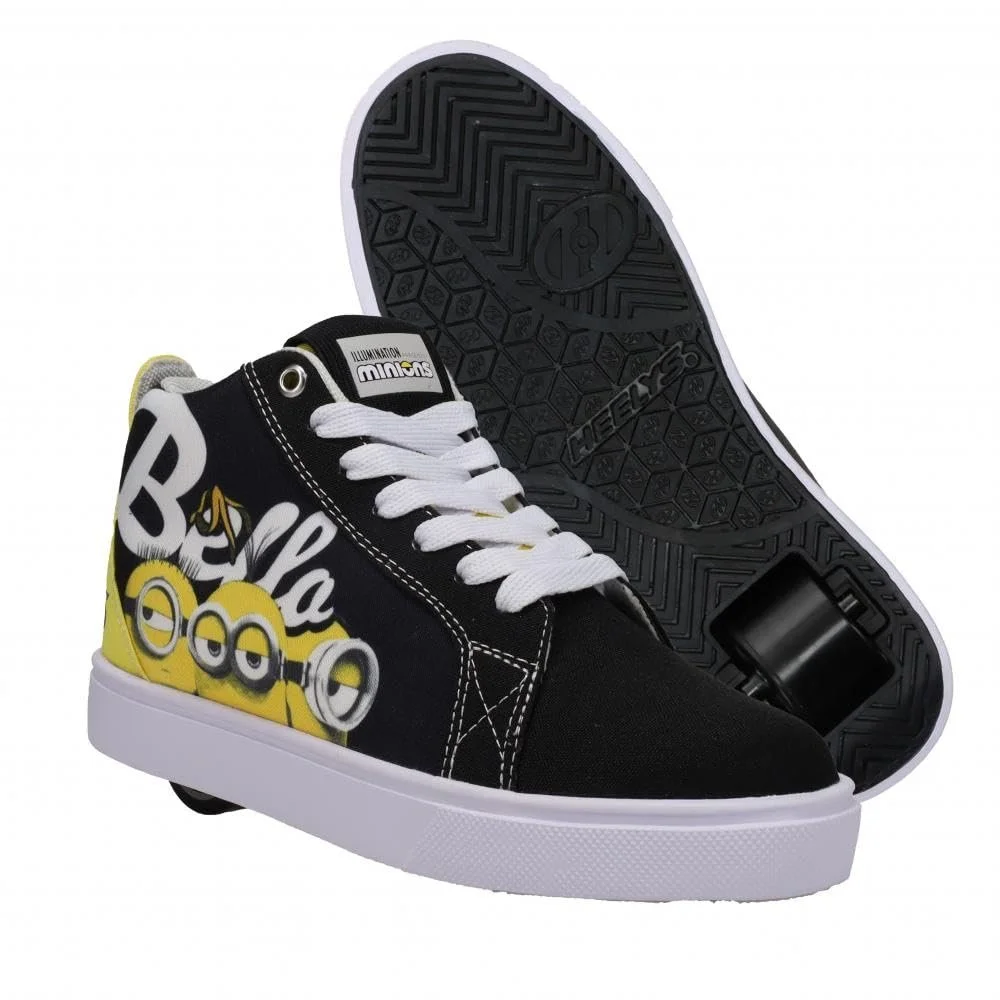Кроссовки на колесах Heelys Racer 20 Mid Minions детские, унисекс, фото №1