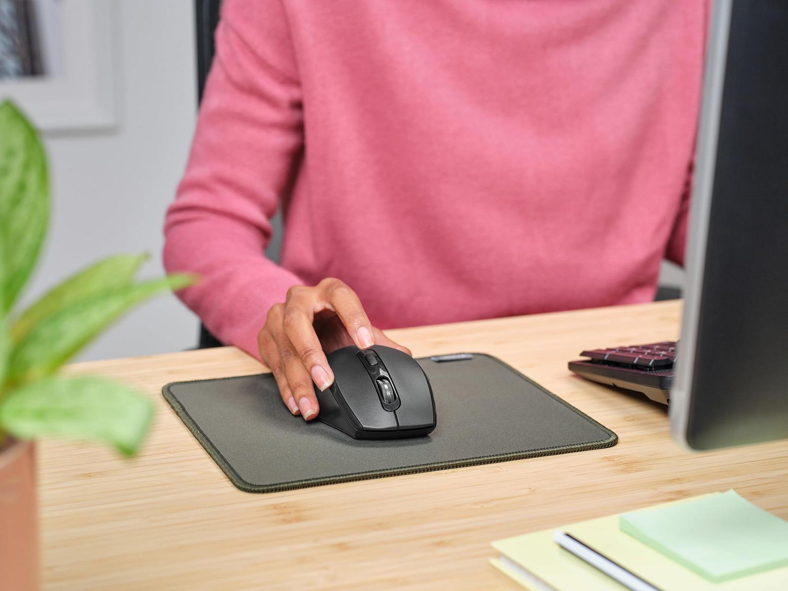 Мышь Trust Sura беспроводная для ноутбука / ПК / Mac, 800-1200 DPI, 6 кнопок, радиус действия 10 метров, оптический датчик, USB-микроприемник, для правой руки, черная, фото №8