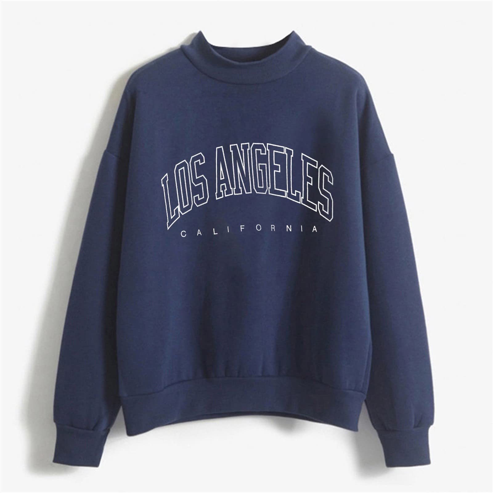 Женский свитшот Los Angeles California, круглый вырез, буквенный принт, топ, длинные рукава, Backwoods, винтажная одежда, однотонный, зимний, осенний, круглый вырез, свободный крой, фото №2 Женский свитшот Los Angeles California, круглый вырез, буквенный принт, топ, длинные рукава, Backwoods, винтажная одежда, однотонный, зимний, осенний, круглый вырез, свободный крой, фото №2