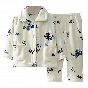 Піжама Дитяча Зимова Фланелева для Хлопчиків з Мультяшним Принтом - Фото 1