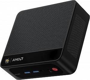 Міні ПК Beelink SER5 / AMD Ryzen 5 5600U / RAM 16GB / SSD 512GB / 1 x HDMI / 1 x LAN / Wi-Fi 6 / Bluetooth 5.2 / Windows 11 Pro / Чорний - Фото 1