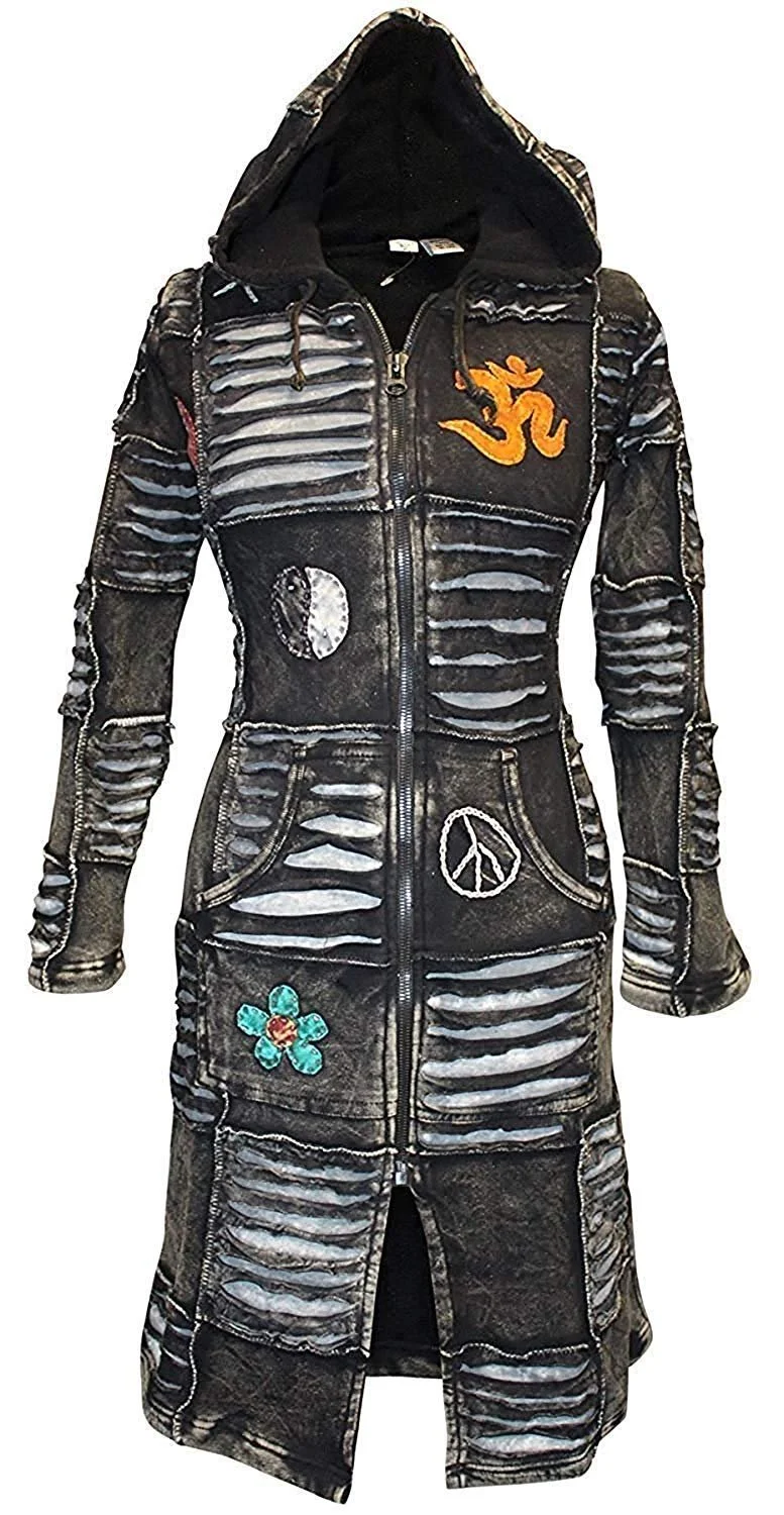 Пальто Gothic Shopoholic Fashion Чорний, фото №1