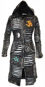 Пальто Gothic Shopoholic Fashion Чорний - Фото 1