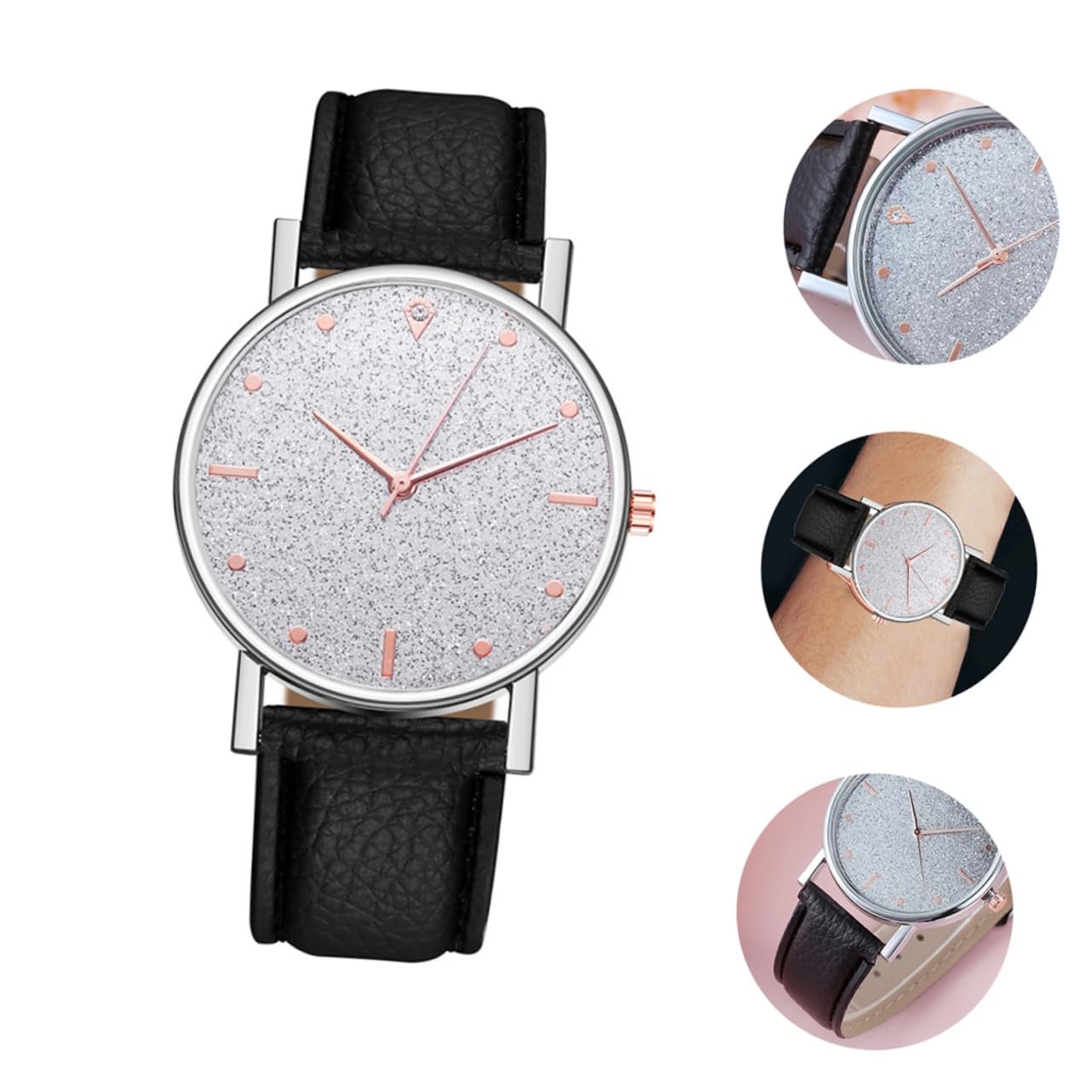 Часы женские PartyKindom Quartz с регулируемым ремешком, фото №9