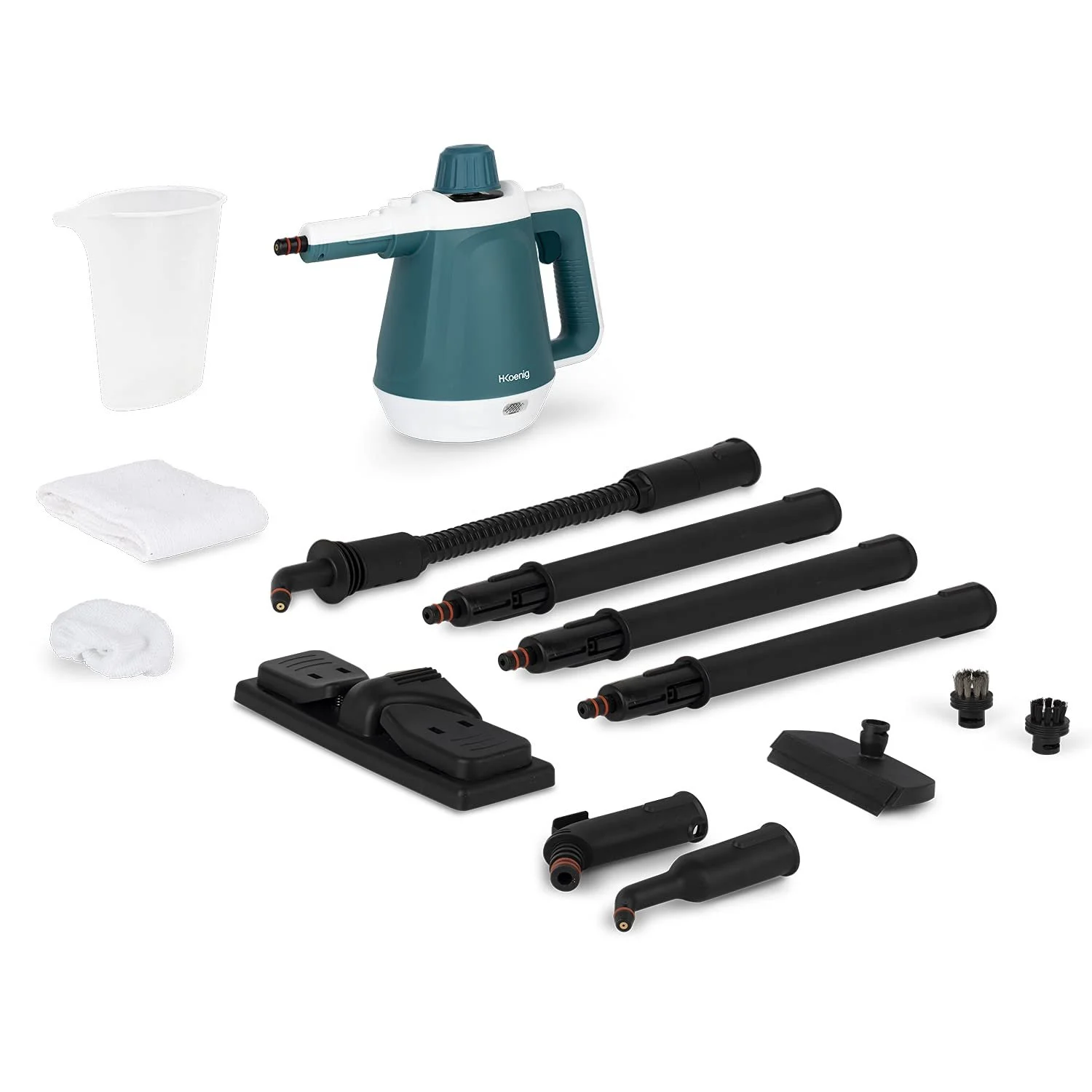 Пароочиститель ручной H.Koenig NV680 3.5 Bar 40 g/min 13 аксессуаров, фото №6