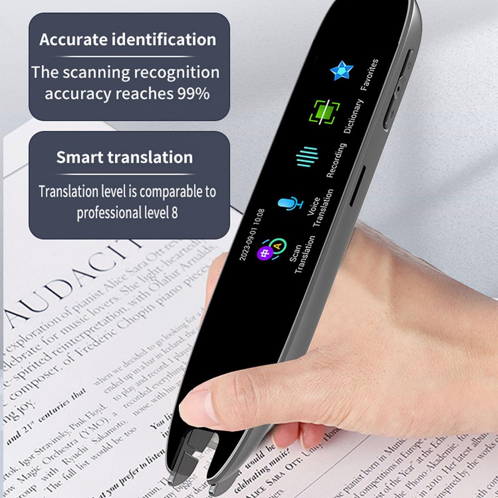 Ручка для сканирования Scan Reader 112 языков Мгновенный переводчик OCR Цифровая, фото №5