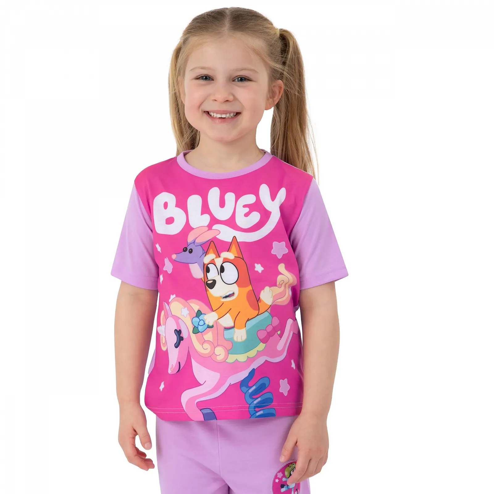 Піжама BlueY для дівчат, піжама Бінго, дитяча, літня піжама, коротка піжама для дівчат, фото №3