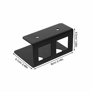 Тримач для ноутбука металевий стабільний для ноутбука з захисною підкладкою універсальна synthetic.ua - Фото 1