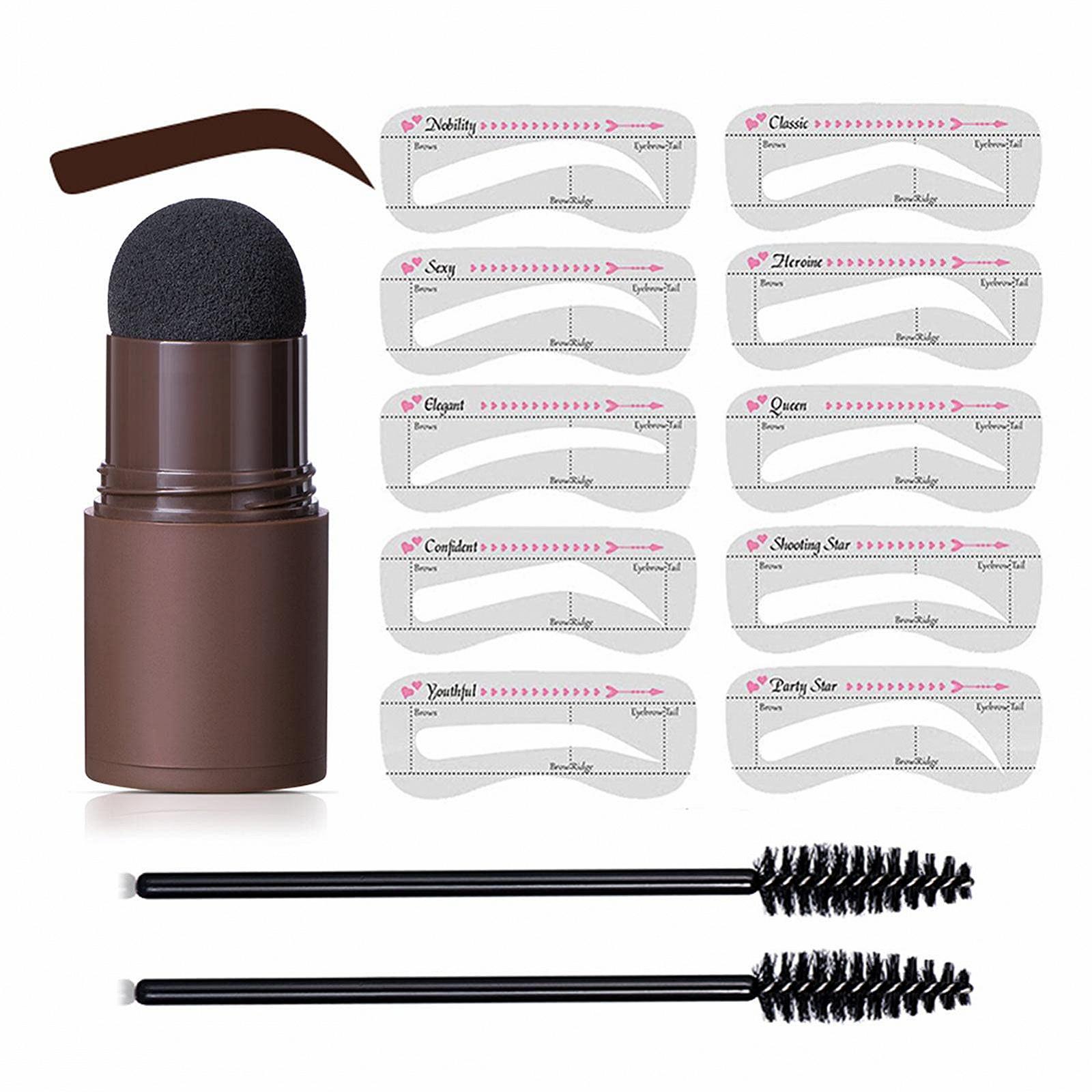 Набор Yiida Eyebrow Stamp для формы бровей 1 шаг Водостойкая с 10 трафаретами, фото №1 Набор Yiida Eyebrow Stamp для формы бровей 1 шаг Водостойкая с 10 трафаретами, фото №1