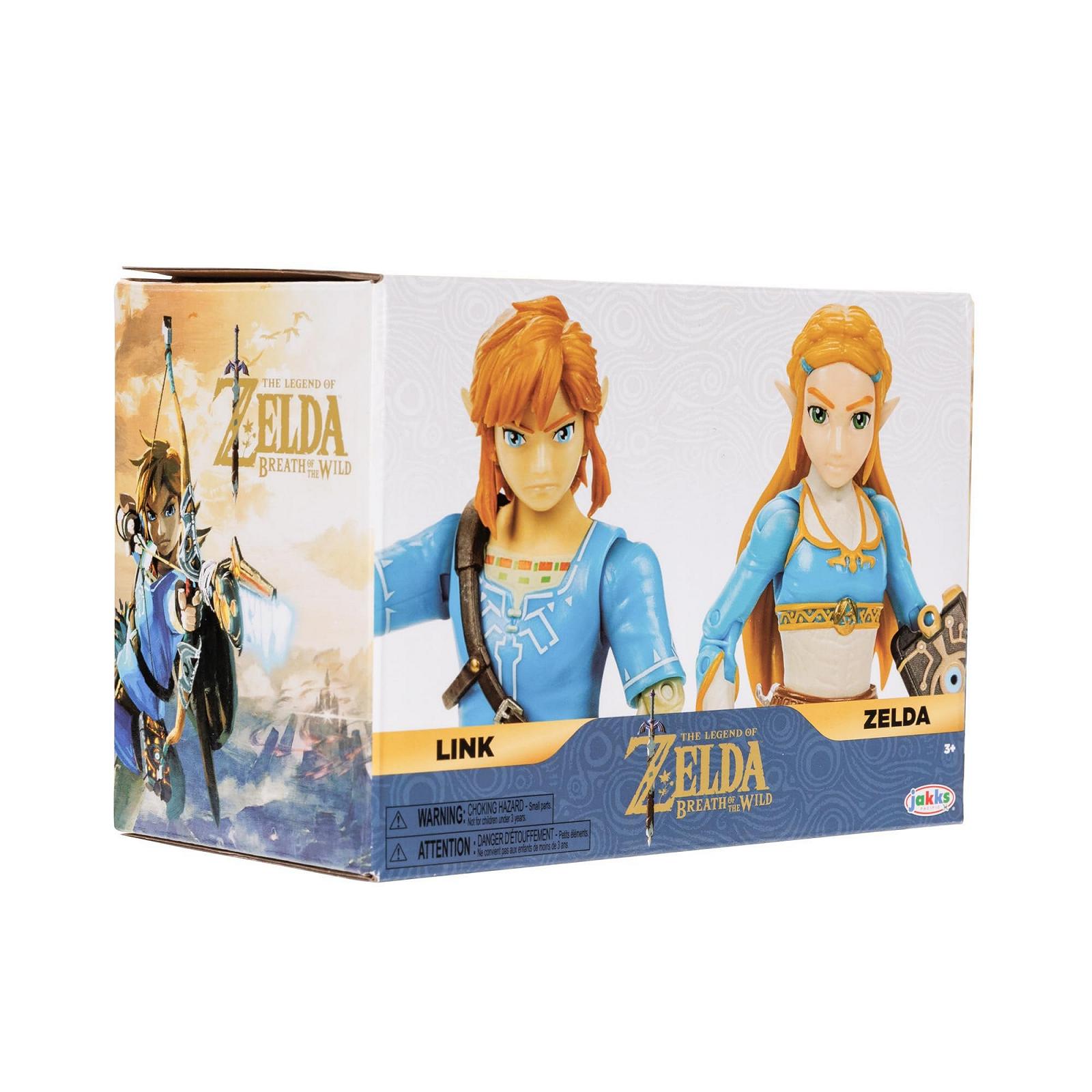 Фигурка Nintendo The Legend of Zelda Link и Zelda, 11 см, фото №6