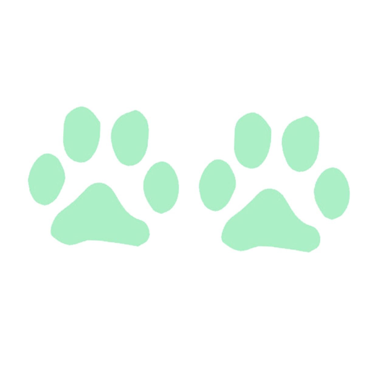 Набір наклейок на стіну BESTYASH Fluorescent Paws Самоклеючі 6 шт., фото №1 Набір наклейок на стіну BESTYASH Fluorescent Paws Самоклеючі 6 шт., фото №1