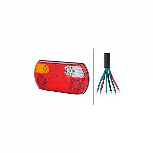 Задний фонарь HELLA VALUEFIT 2VP 357 016-111 для SCANIA левый - Фото 1