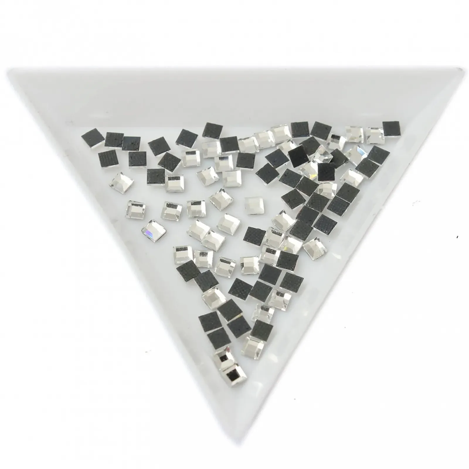 Квадратный кристалл DINZHHENGYIN 3 mm, 4 mm, 5 mm, 8 mm, 3D дизайн, Стекло, Цвет: 5x5mm 300Pcs, фото №3