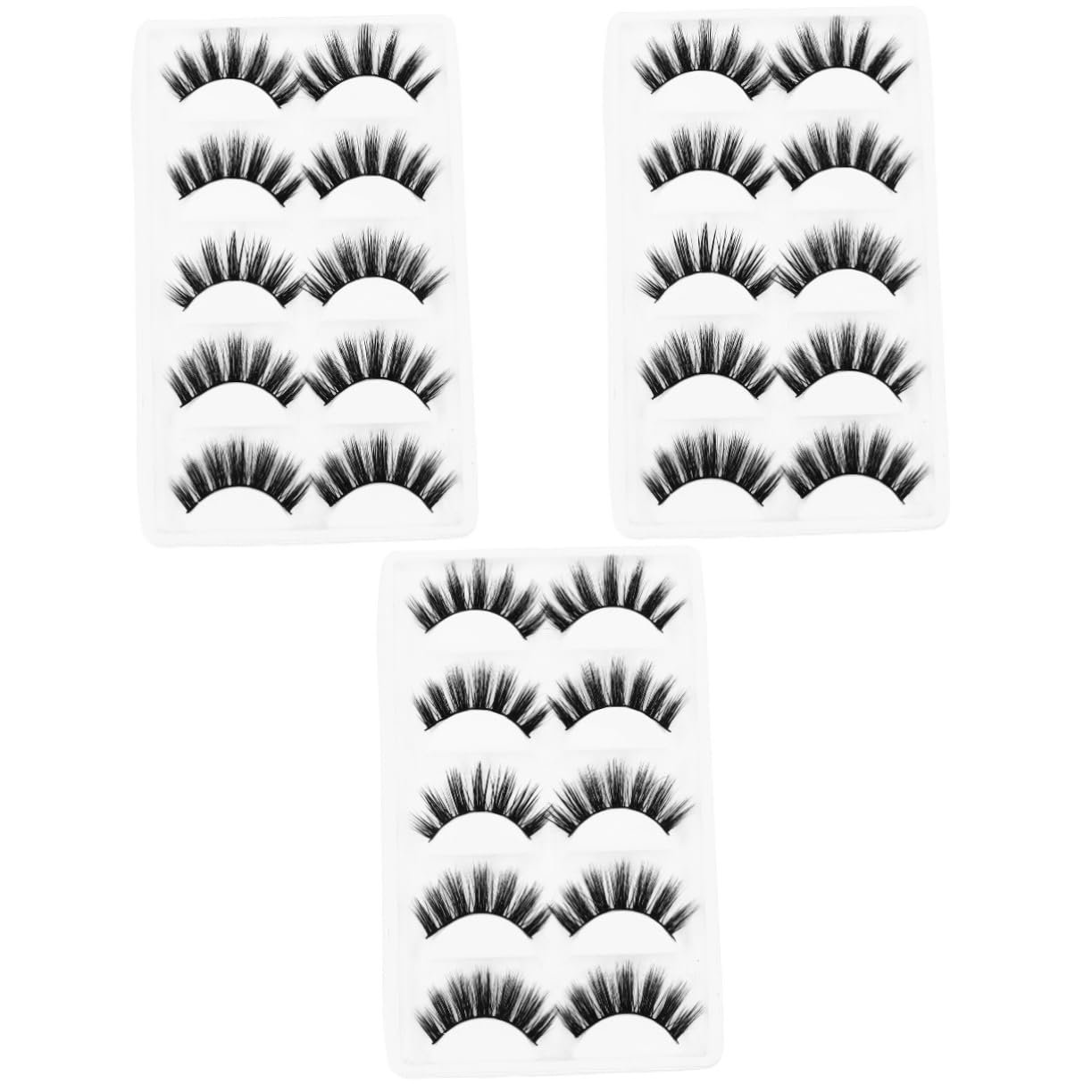 Штучні Healvian 3D Творчі Вії Набір 15 пар, фото №1