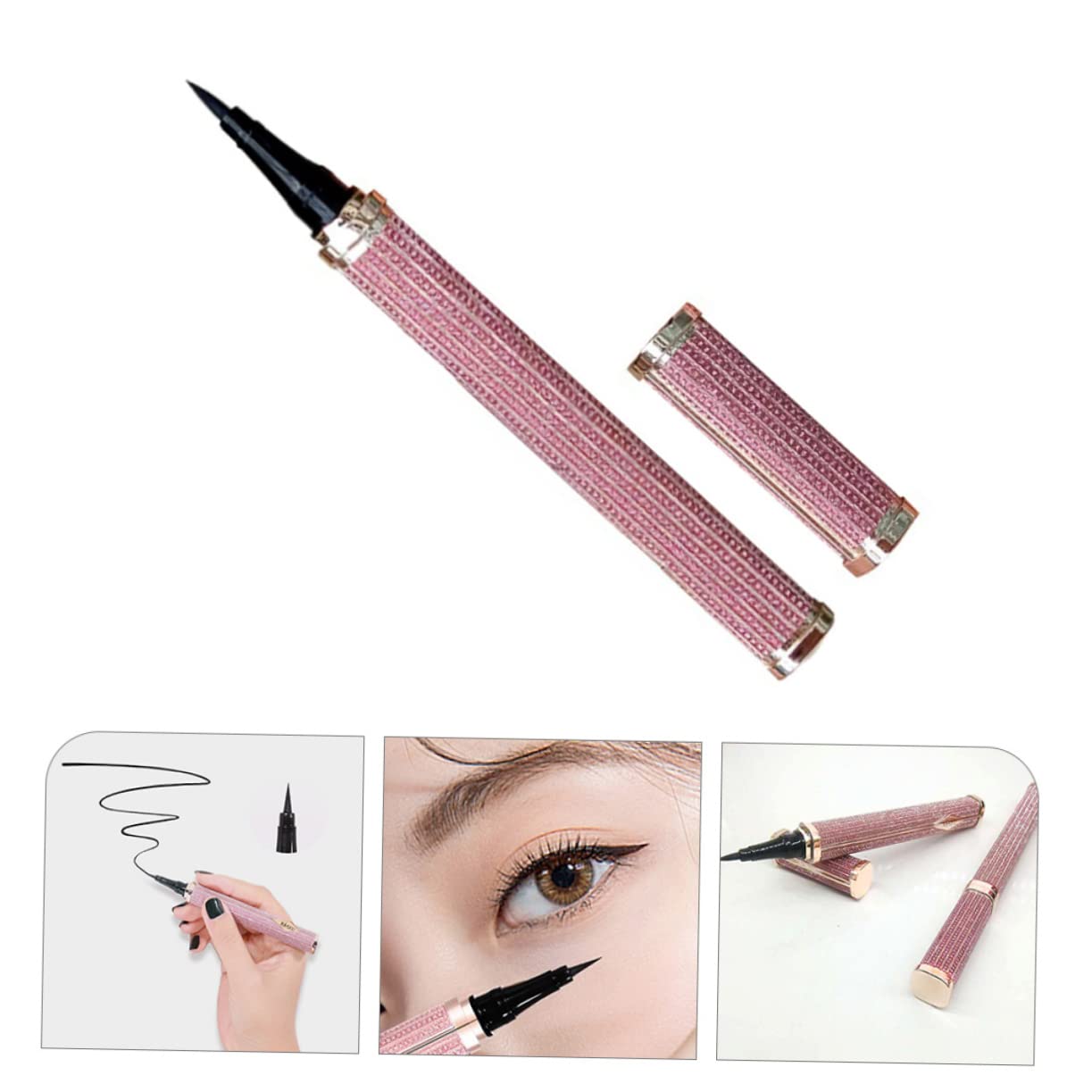 Подводка Healvian Eyeliner Жидкая Подводка для Макияжа Глаз для Женщин Черный, фото №2