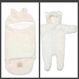 Комплект демісезоний для новонародженого Teddy крем - Фото 1