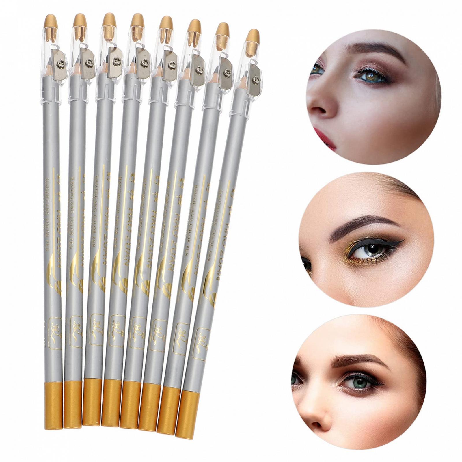 Олівець Beaupretty 24 шт. для брів професійний хайлайтер для очей олівець для макіяжу з точилкою інструмент для висвітлення, фото №3