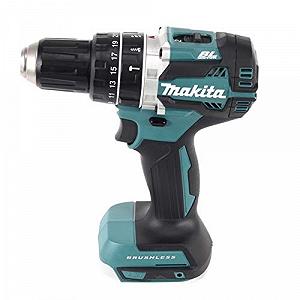Акумуляторний ударний дриль Шуруповерт Makita DHP 484 RTJ 18V Li-Ion безщітковий з батареєю в Макпак, включає 2x 5.0Ah батареї та зарядний пристрій + набір свердел і насадок 100 шт. synthetic.ua - Фото 1