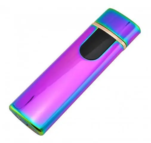 Зажигалка сенсорная USB спиральная электрическая HLV ZA-752 Хамелеон, фото №4