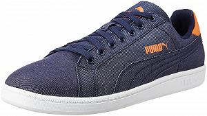 Кроссовки PUMA Smash Denim Low-Top - Фото 1