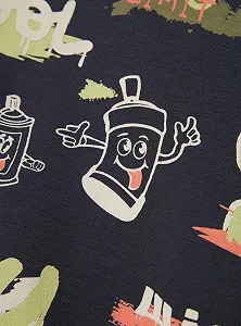 Толстовка NAME IT для хлопчиків Nmmnole Nreg Sweat Box Bru synthetic.ua - Фото 1