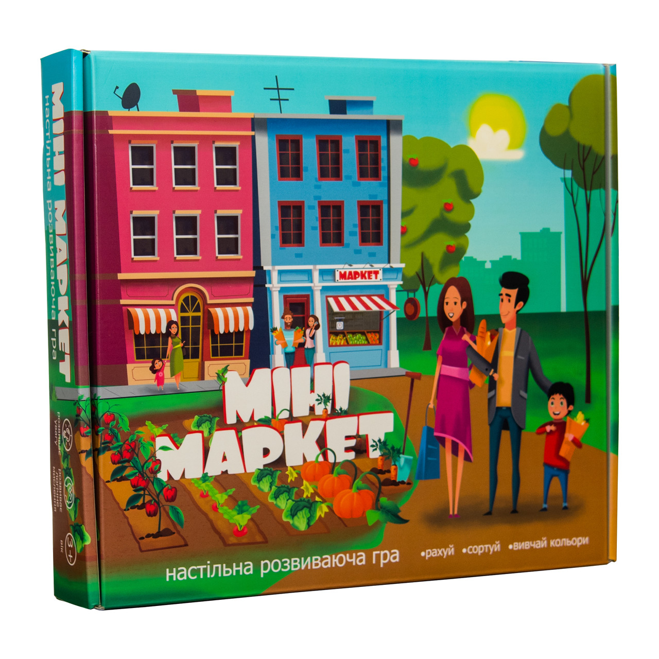 Настольная игра Strateg Мини Маркет на украинском языке 30915, фото №1
