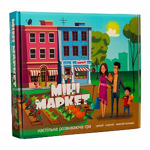 Настольная игра Strateg Мини Маркет на украинском языке 30915 - Фото 1