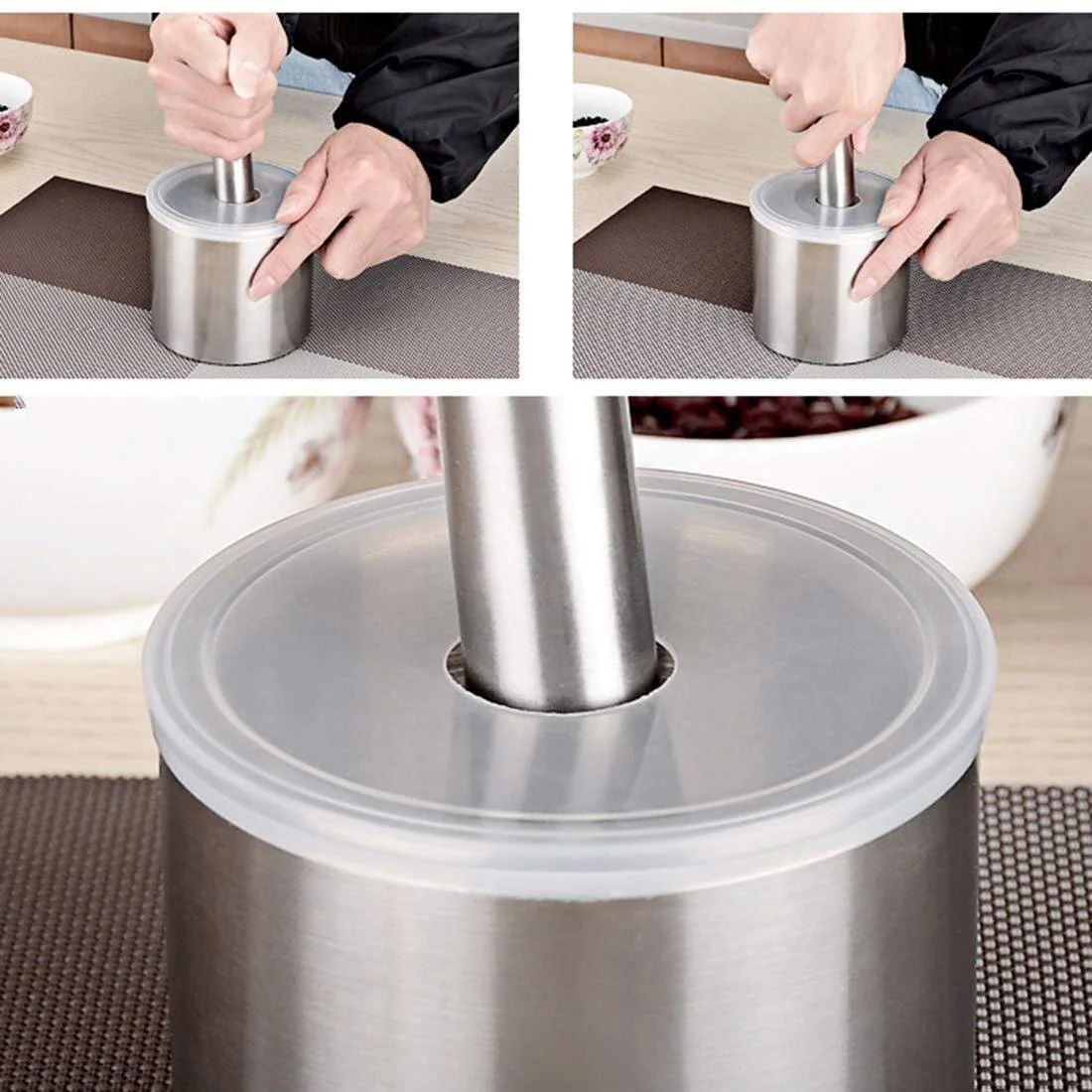 Ступка з товкачиком Edelstahl, фото №5