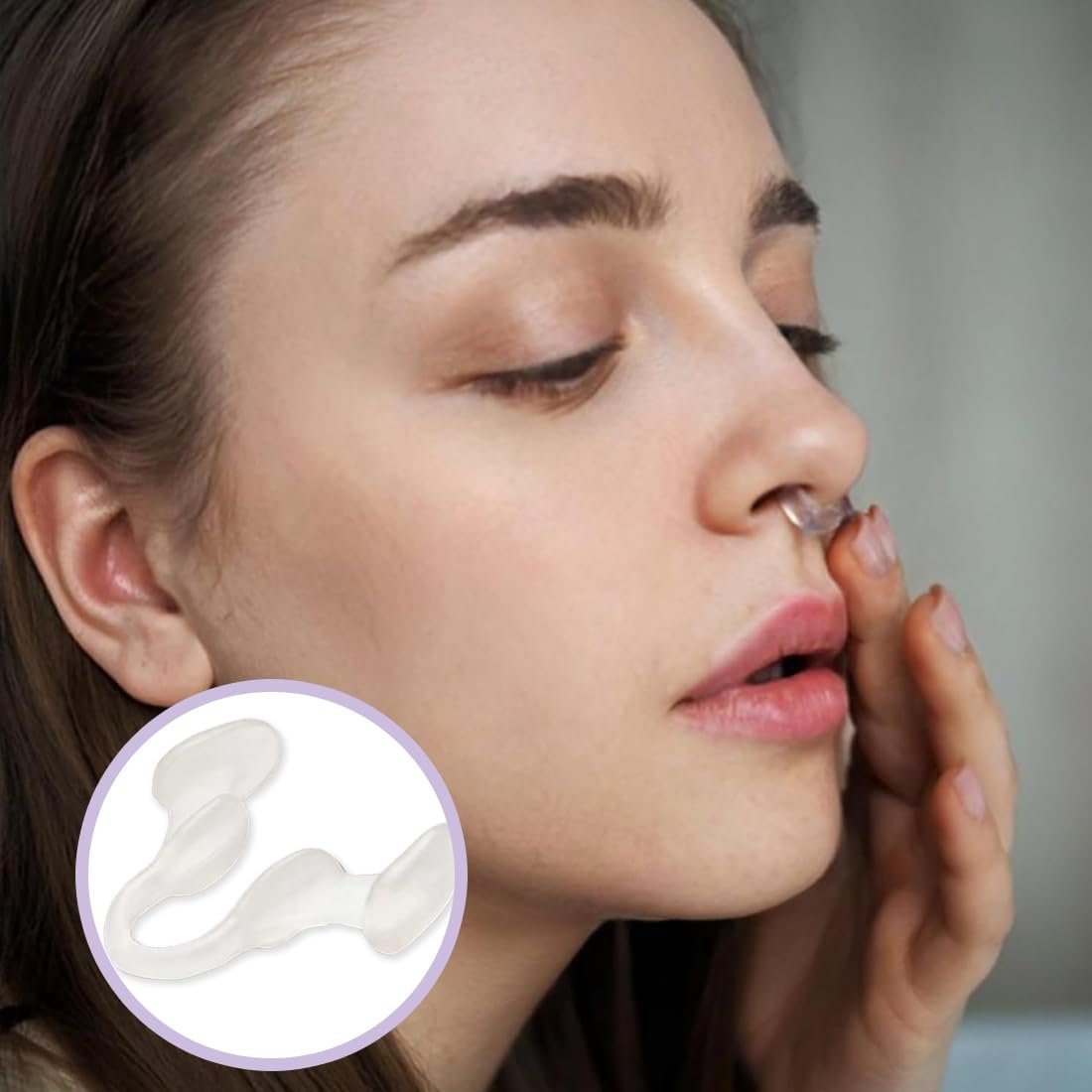 Набір з 6 смужок для носа Classic Розширювач для носа Дихайте легко уві сні з коробкою, фото №6