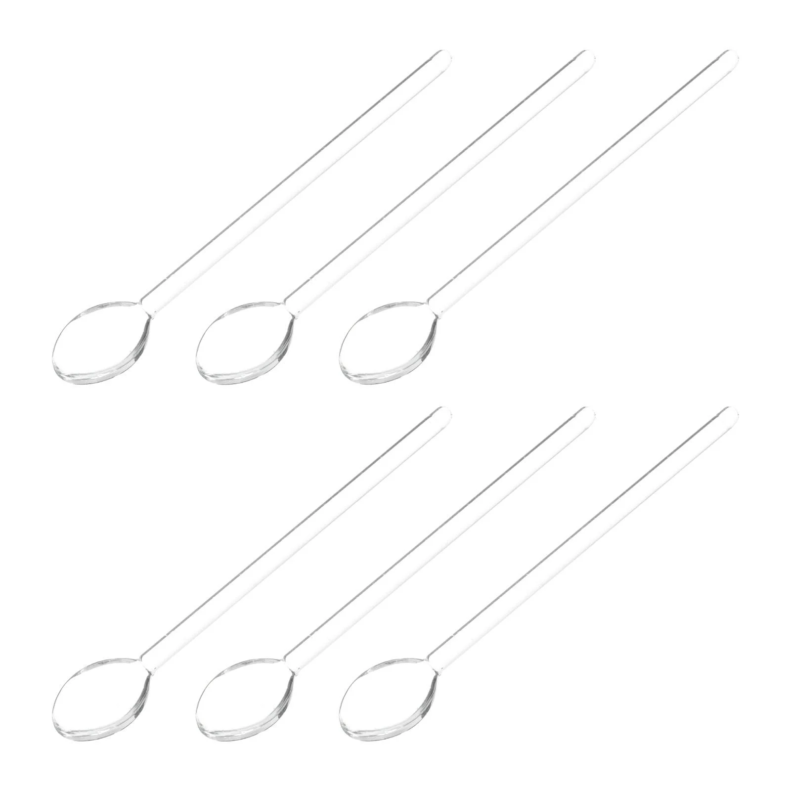 Ложки десертные PRETYZOOM Набор 6 штук, фото №1