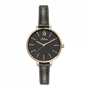 Часы s.Oliver SO-4196-LQ IP Rose Gold Black - Фото 1