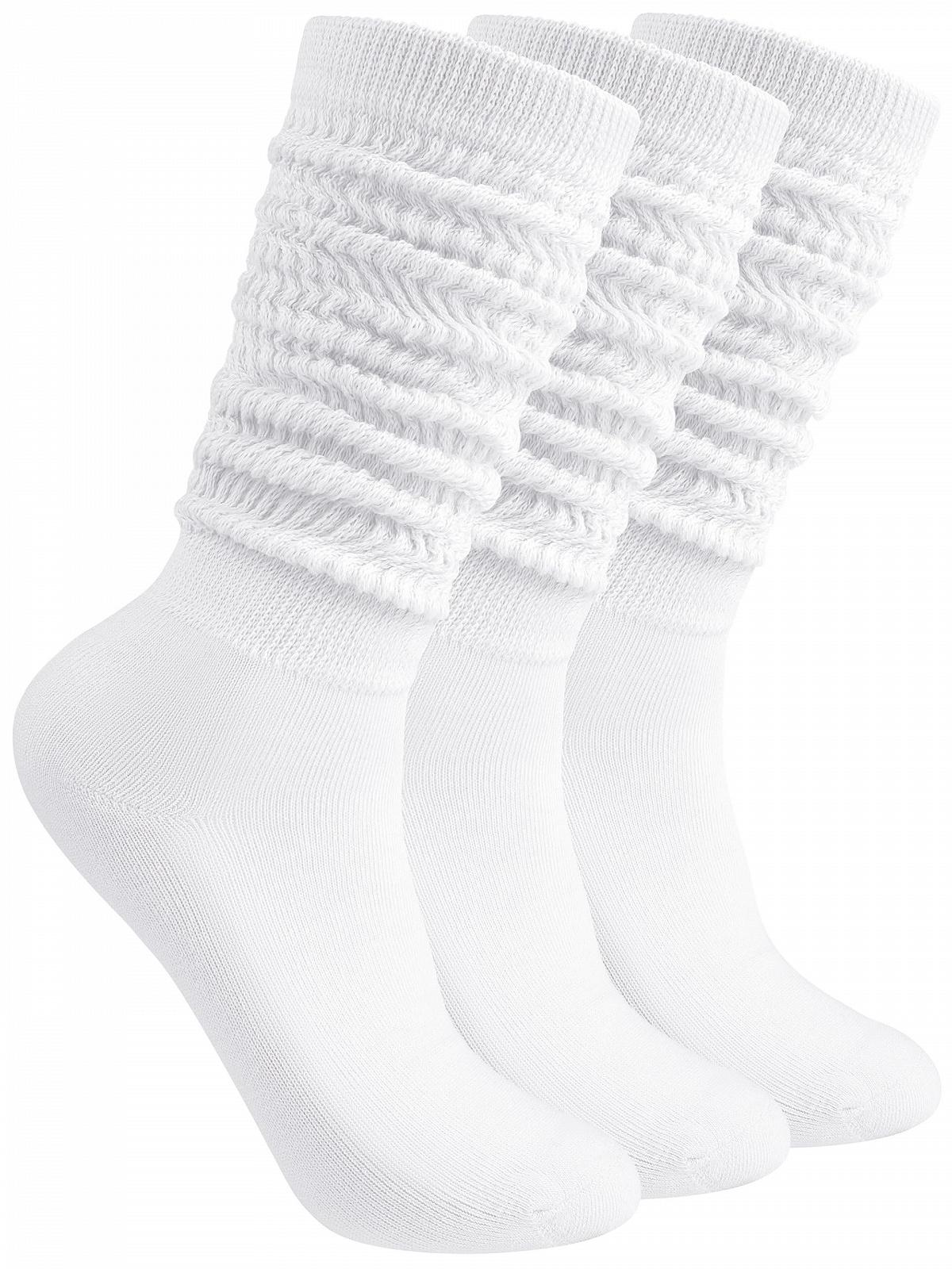 Шкарпетки Cooraby, 3 пари, жіночі, високі, м'які, дихаючі, розмір 35-42, фото №1
