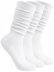 Шкарпетки Cooraby, 3 пари, жіночі, високі, м'які, дихаючі, розмір 35-42 - Фото 1