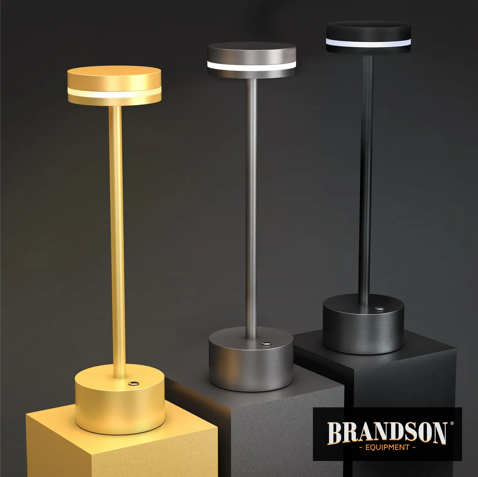 Настільна лампа LED Brandson Wireless Dimmable 3600 мАг 28 SMD LED, фото №7