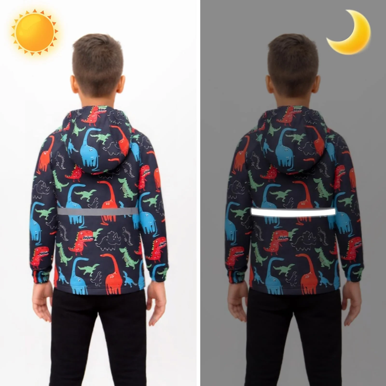 Куртка дощова FILOWA з підкладкою для хлопчиків, фото №2 Куртка дощова FILOWA з підкладкою для хлопчиків, фото №2