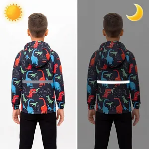 Куртка дощова FILOWA з підкладкою для хлопчиків synthetic.ua - Фото 1