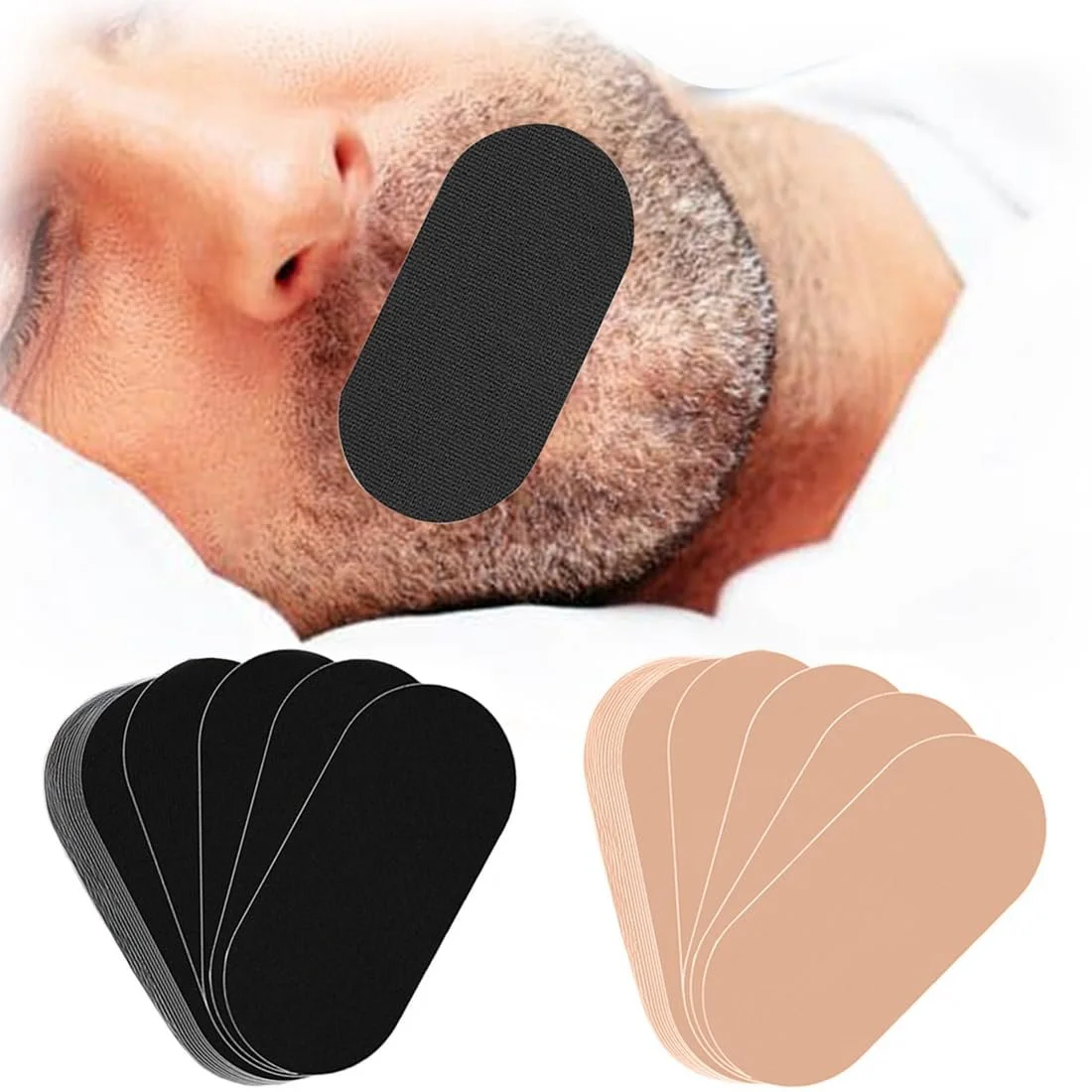 Пластирі від хропіння 20 шт. Шкірні, дихаючі матеріали, фото №1