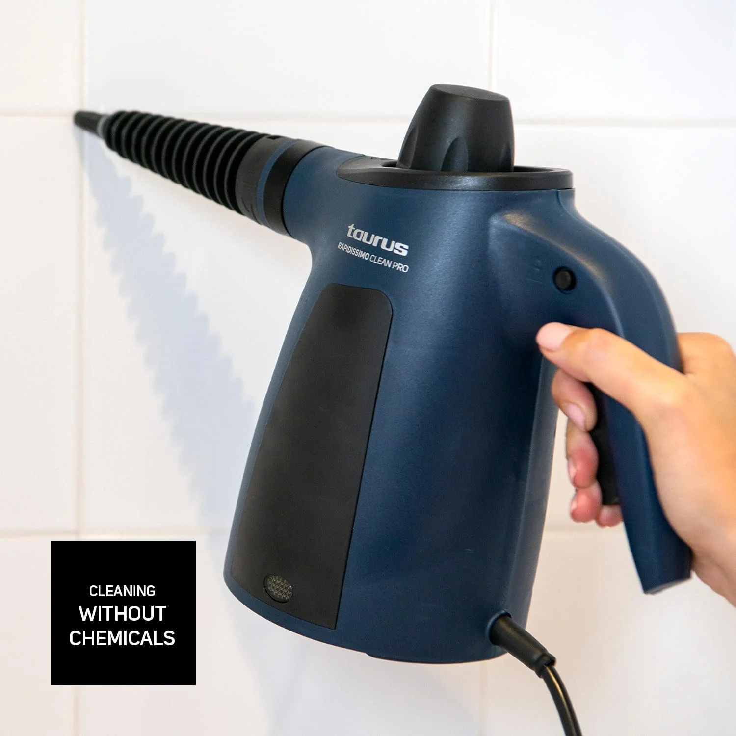 Пароочисник Taurus Rapidissimo Clean Pro 3 бар 350 мл Синій, фото №4