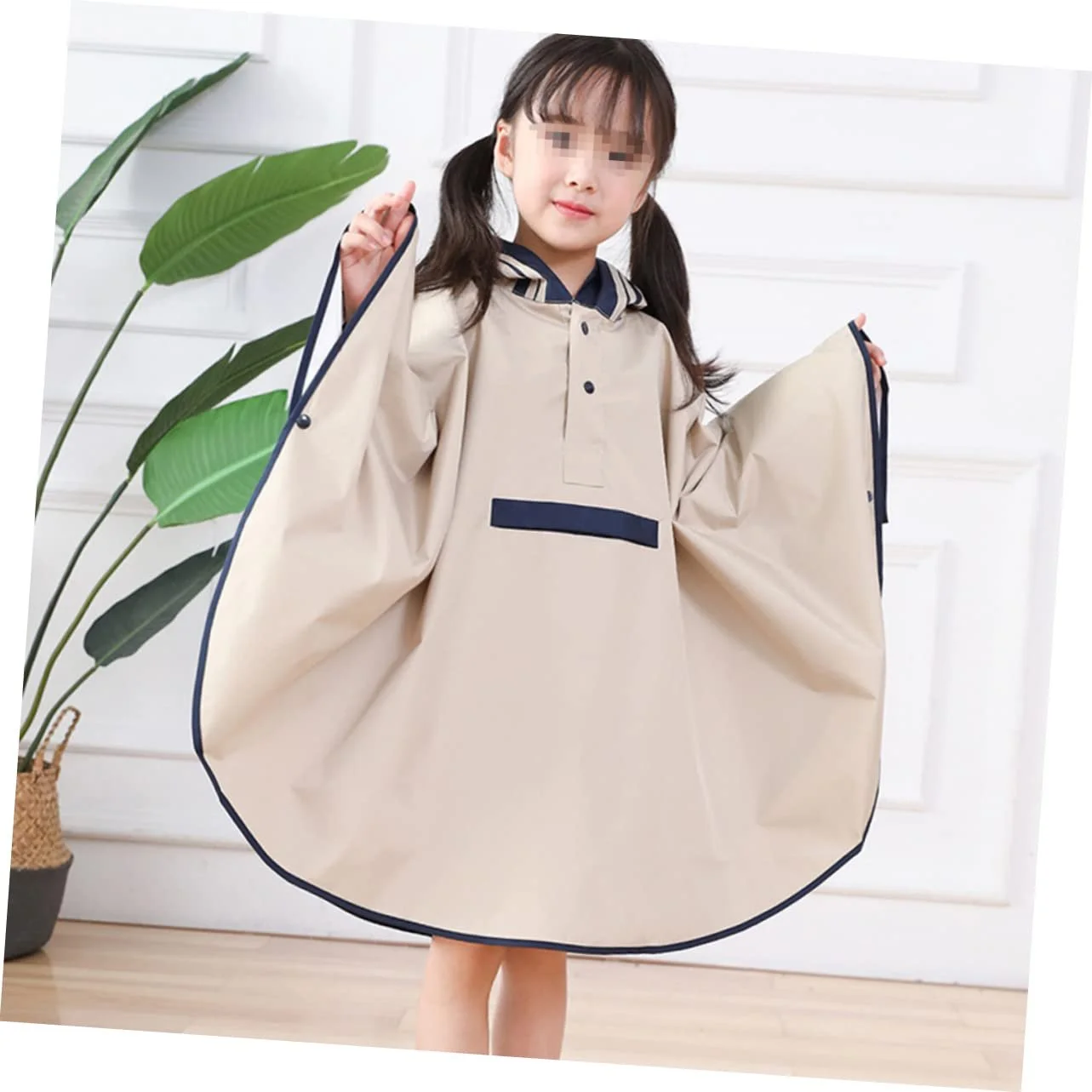 Дождевик Healvian Плащ-пончо Накидка от дождя для мальчиков, фото №4