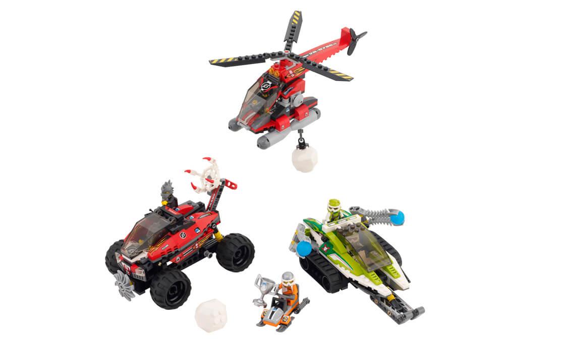 Детский конструктор LEGO Racers Арктические гонки 8863, фото №4