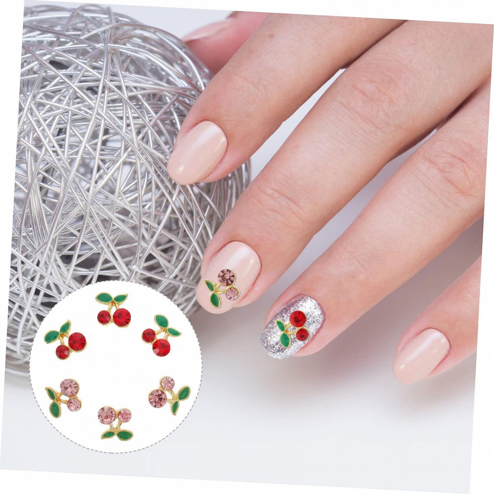 Прикраса для нігтів Вишня 3D 36 шт., фото №9