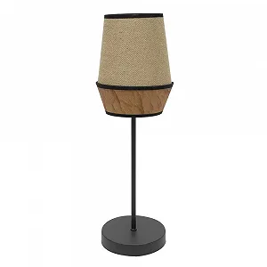 Настільна лампа E27 74 x 25 x 25 см Коричнева - Фото 1